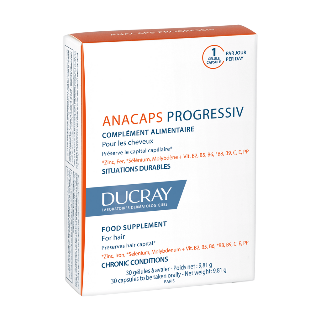 фото упаковки Ducray Аnacaps Progressiv Витамины для волос и ногтей