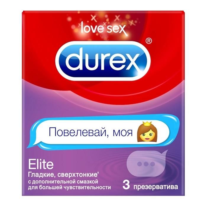 фото упаковки Презервативы Durex Elite emoji