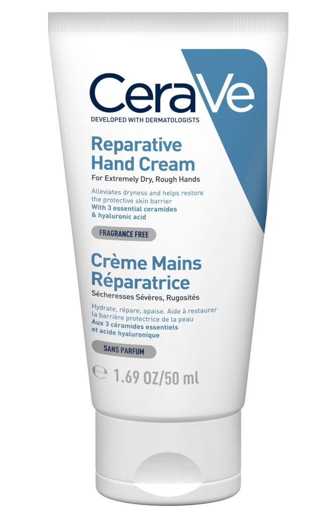 фото упаковки CeraVe Крем восстанавливающий для рук