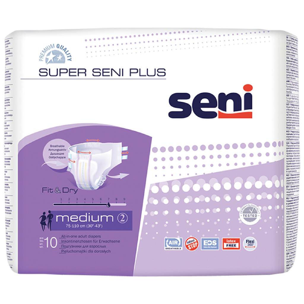 фото упаковки Seni Super Plus Подгузники для взрослых