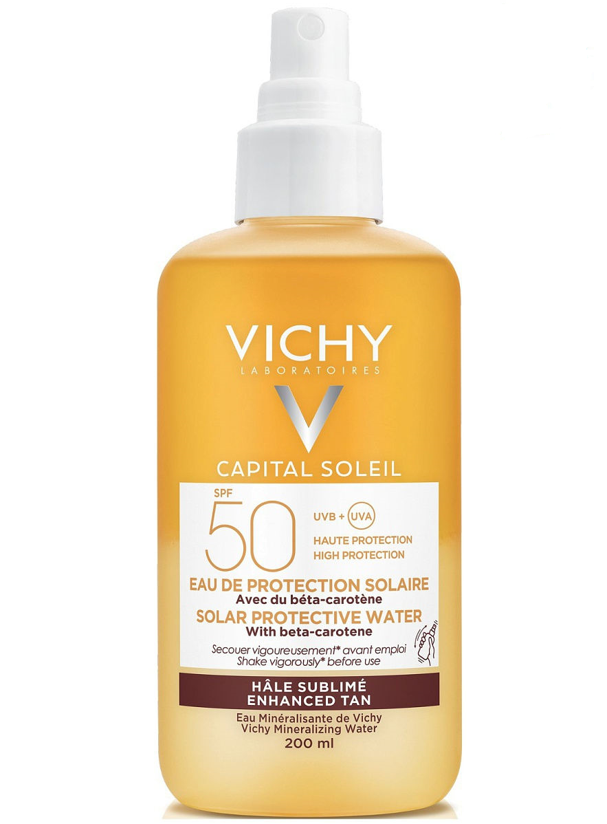 фото упаковки Vichy Capital Ideal Soleil Cолнцезащитный двухфазный спрей SPF50