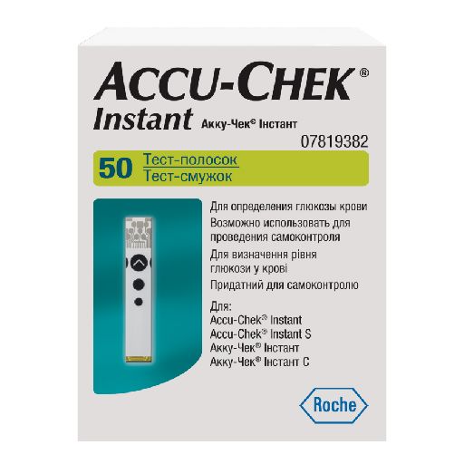фото упаковки Accu-Chek Instant Тест-полоски