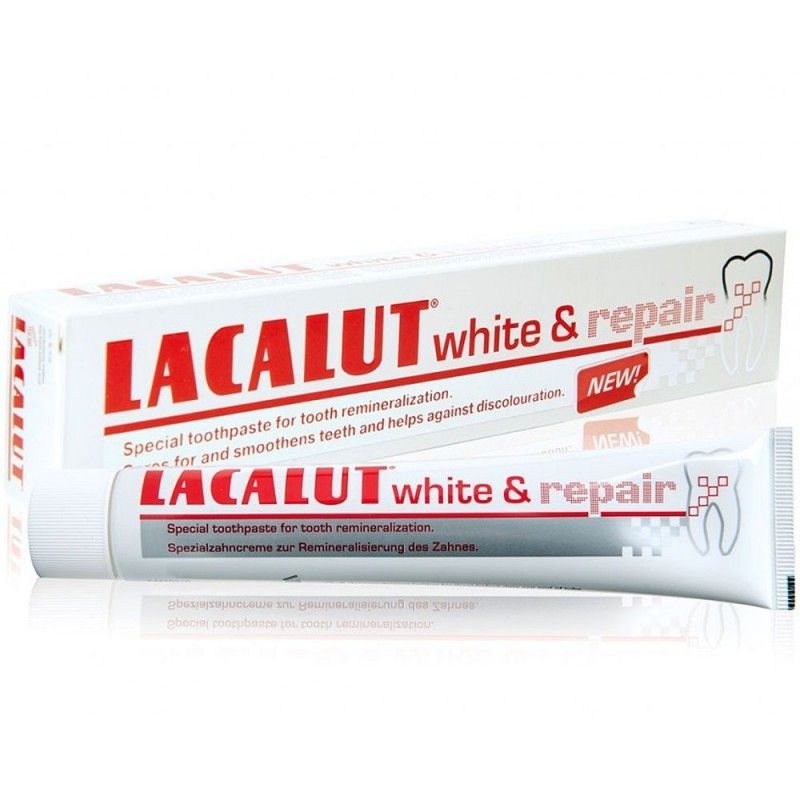 фото упаковки Lacalut White&Repair зубная паста