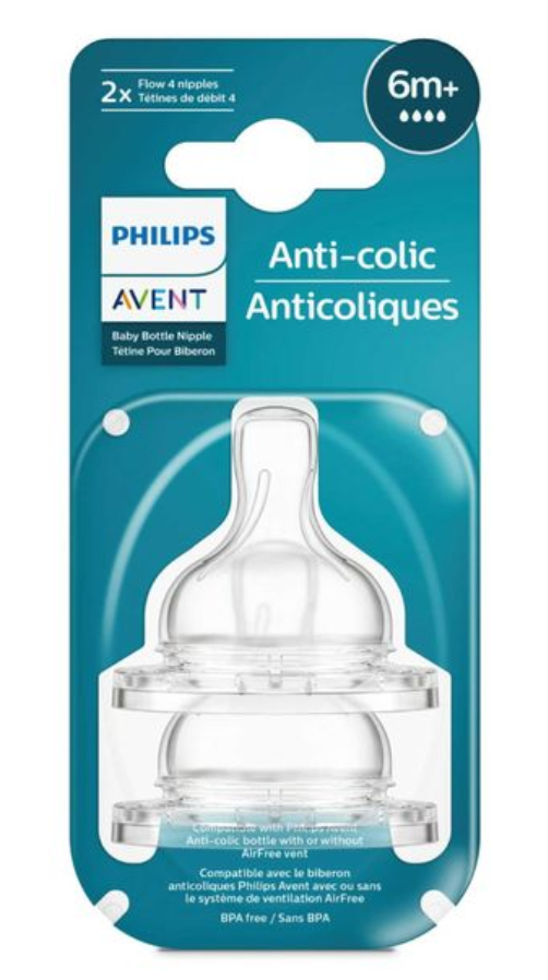 фото упаковки Philips Avent Anti-colic Соска силиконовая