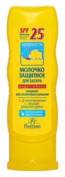Floresan Молочко защитное для загара SPF25, молочко для тела, 125 мл, 1 шт.