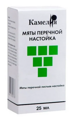 Мяты перечной настойка