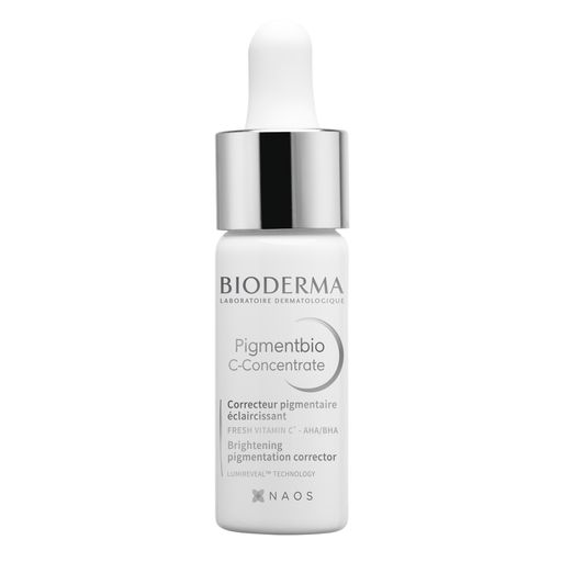 Bioderma Pigmentbio Сыворотка осветляющая C-Concentrate, сыворотка, для чувствительной кожи с гиперпигментацией, 15 мл, 1 шт.