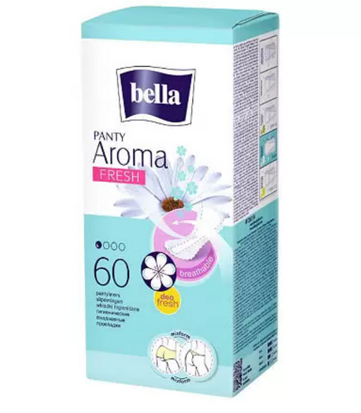 Bella Panty Aroma Fresh прокладки ежедневные, прокладки гигиенические, 60 шт.