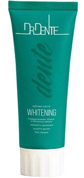 Dr.Dente Whitening Зубная паста, паста зубная, для белизны эмали, 100 г, 1 шт.