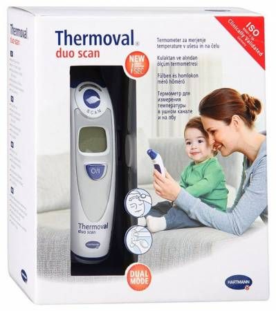 Thermoval Duo Scan Термометр инфракрасный, 1 шт.