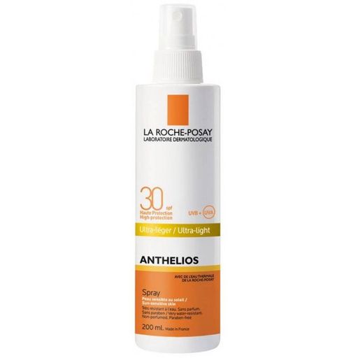 La Roche-Posay Anthelios SPF30 спрей для лица и тела, спрей для наружного применения, 200 мл, 1 шт.