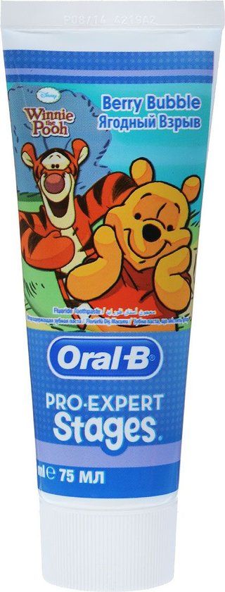 Oral-B Stages Winni зубная паста Ягодный взрыв, паста зубная, 75 мл, 1 шт.