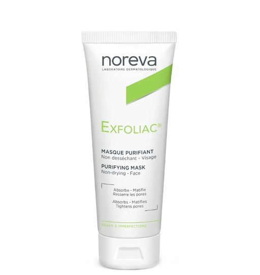 Noreva Exfoliac Отшелушивающая маска, маска для лица, 50 мл, 1 шт.