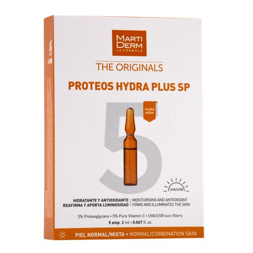 Martiderm The Originals Proteos Hydra Plus SP Сыворотка для лица, сыворотка, 2 мл, 5 шт.