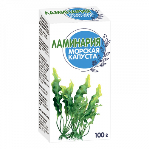 Ламинария-морская капуста БИО, порошок, 100 г, 1 шт.