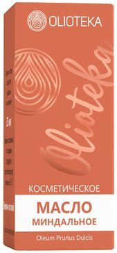 Olioteka Масло миндальное косметическое, масло для наружного применения, 25 мл, 1 шт.