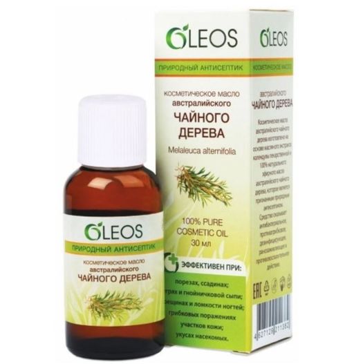 Oleos Природный антисептик Масло австралийского Чайного дерева, масло косметическое, 30 мл, 1 шт.