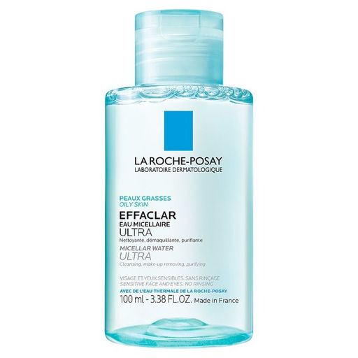 La Roche-Posay Effaclar Ultra мицеллярная вода, мицеллярная вода, для жирной и проблемной кожи, 100 мл, 1 шт.