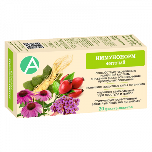 Фиточай Иммунонорм, фиточай, 1.5 г, 20 шт.